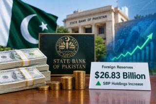 Pakistans Liquid Foreign Reserves Reach 26 83 Billion As Sbp Holdings Increase