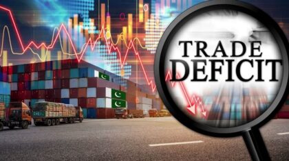 Pakistans Trade Deficit Expands 15pc To 10 79 Billion In First Quarter