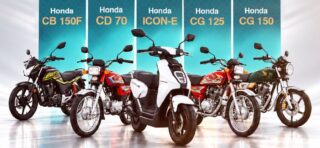 Honda CD 70, CG 125, CB-150, Electric Bikes Latest Prices and Installment Plans