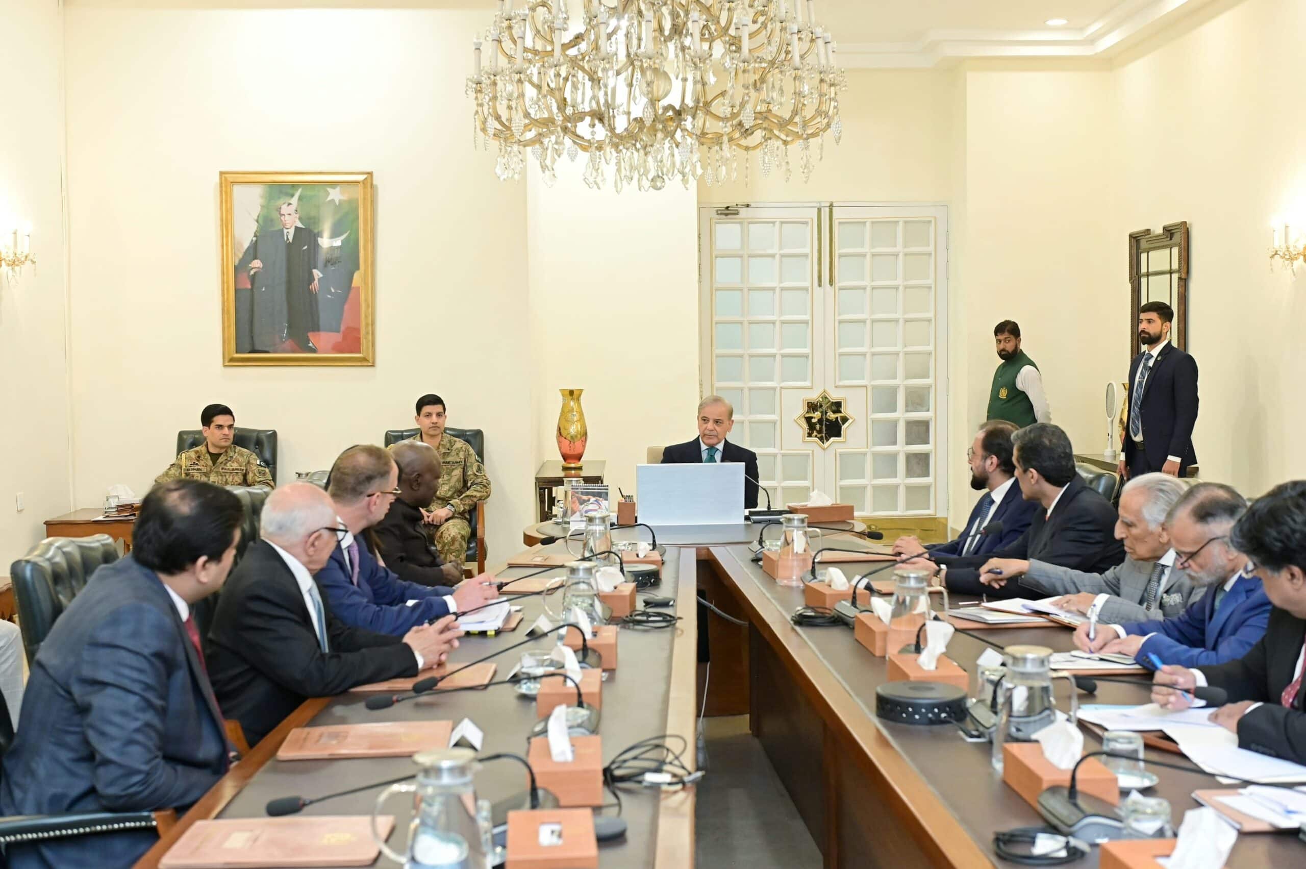 Pm Shehbaz Ilo Chief Houngbo Push For Stronger Labour Partnership In Pakistan 