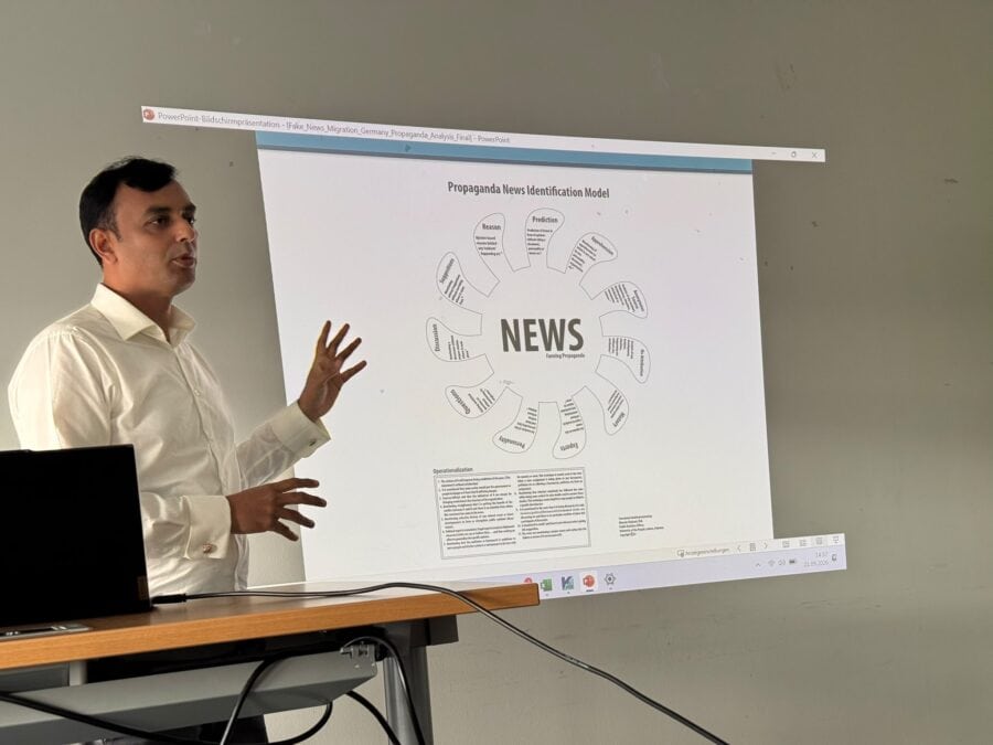 Pu Professor Opens Up About Methods To Identify Fake News At German University
