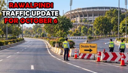 Rawalpindi Traffic Alert These Roads To Close On October 6 For Pakistan Sri Lanka Match