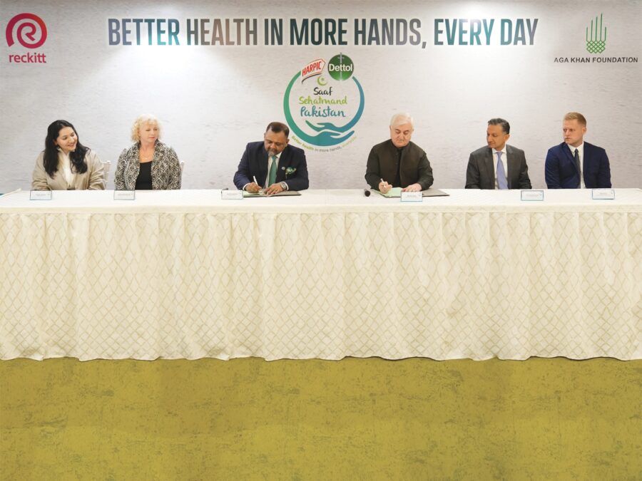 Reckitt Pakistan Aga Khan Foundation Launch Saaf Sehatmand Pakistan