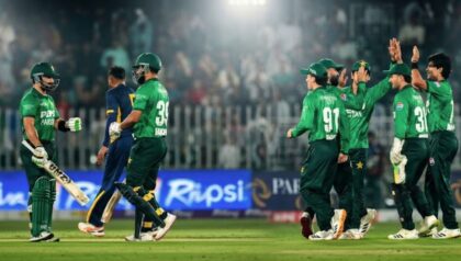 Sahibzada Farhan Maaz Sadaqat Guide Pakistan To Winning Start In T20i Series Against Sri Lanka