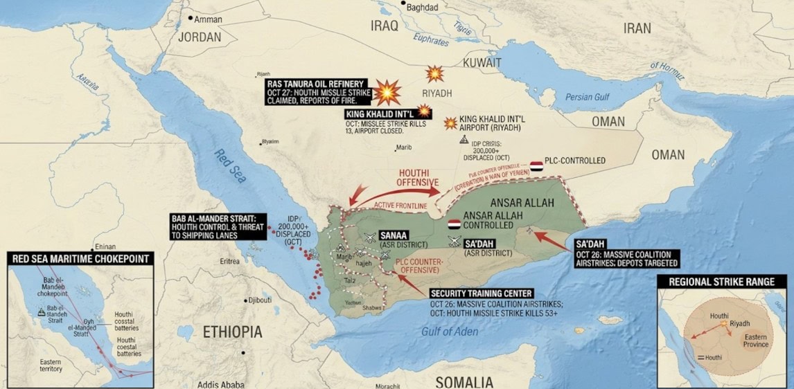 Saudi Arabias Abha Airport Defence Ministry Oil Refinery Targeted In Fresh Houthis Attack