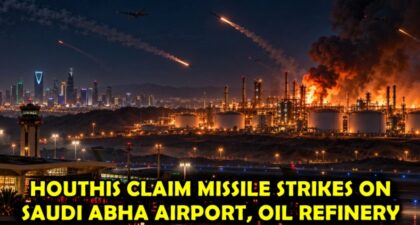 Saudi Arabias Abha Airport Defence Ministry Oil Refinery Targeted In Fresh Houthis Attack