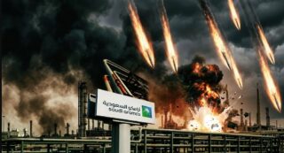 Saudi Aramco Engulfed In Flames Again As Houthi Attack Fears Grip Oil Markets
