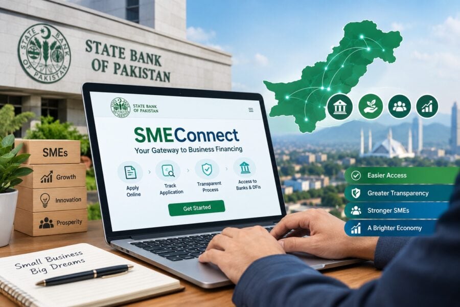 Sbp Launches Digital Portal For Sme Financing Across Pakistan