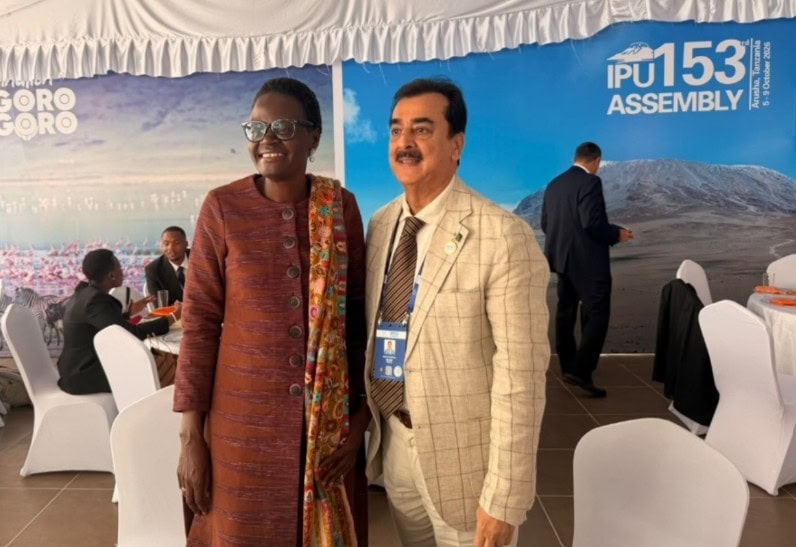 Senate Chairman Gilani Invites Ipu President Tulia Ackson To Visit Pakistan