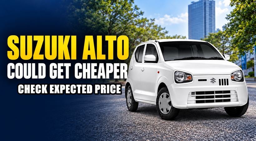 Suzuki Alto To Get Rs3 5lac Cheaper In Pakistan Amid Auto Tax Shake Up