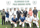 Team Hn And Team Bn Contest Twin City Polo Cup Final At Islamabad Club Polo Grounds