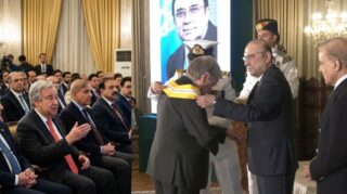 Un Chief Guterres Conferred Pakistans Highest Civilian Award Nishan E Imtiaz