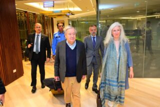UN Secretary General arrives in Pakistan on official visit