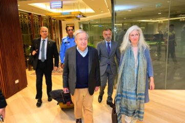 Un Secretary General Arrives In Pakistan On Official Visit