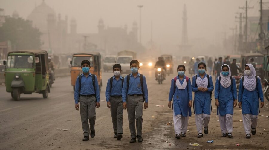 Will Schools Close In Lahore As Smog Makes Air Quality Hazardous